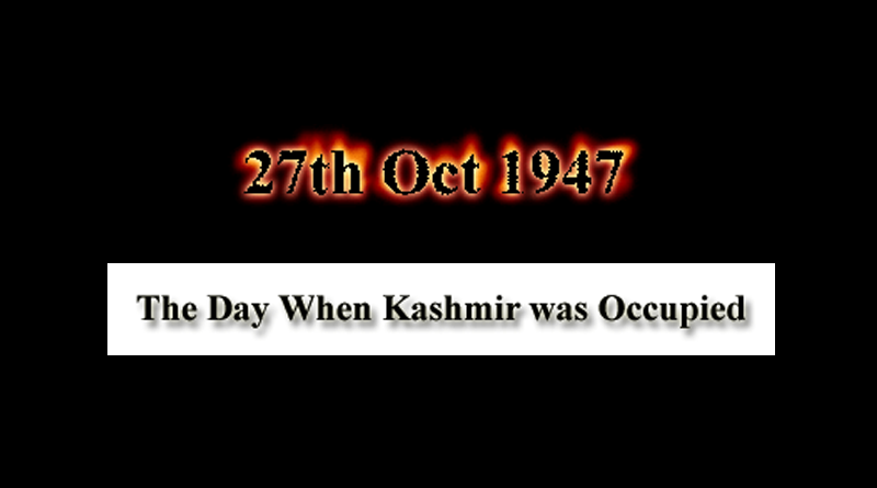 The Day Kashmir Was Occupied By Brutal India