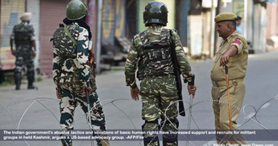 Indian repression fuelling militancy in held Kashmir, warns HR watchdog