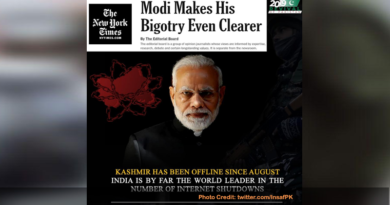 Modi makes his bigotry even clearer