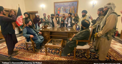 Taliban’s Successful Journey to Kabul